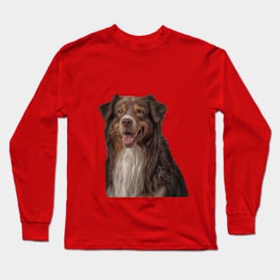 Dog breed Australian Shepherd Long Sleeve T-Shirt